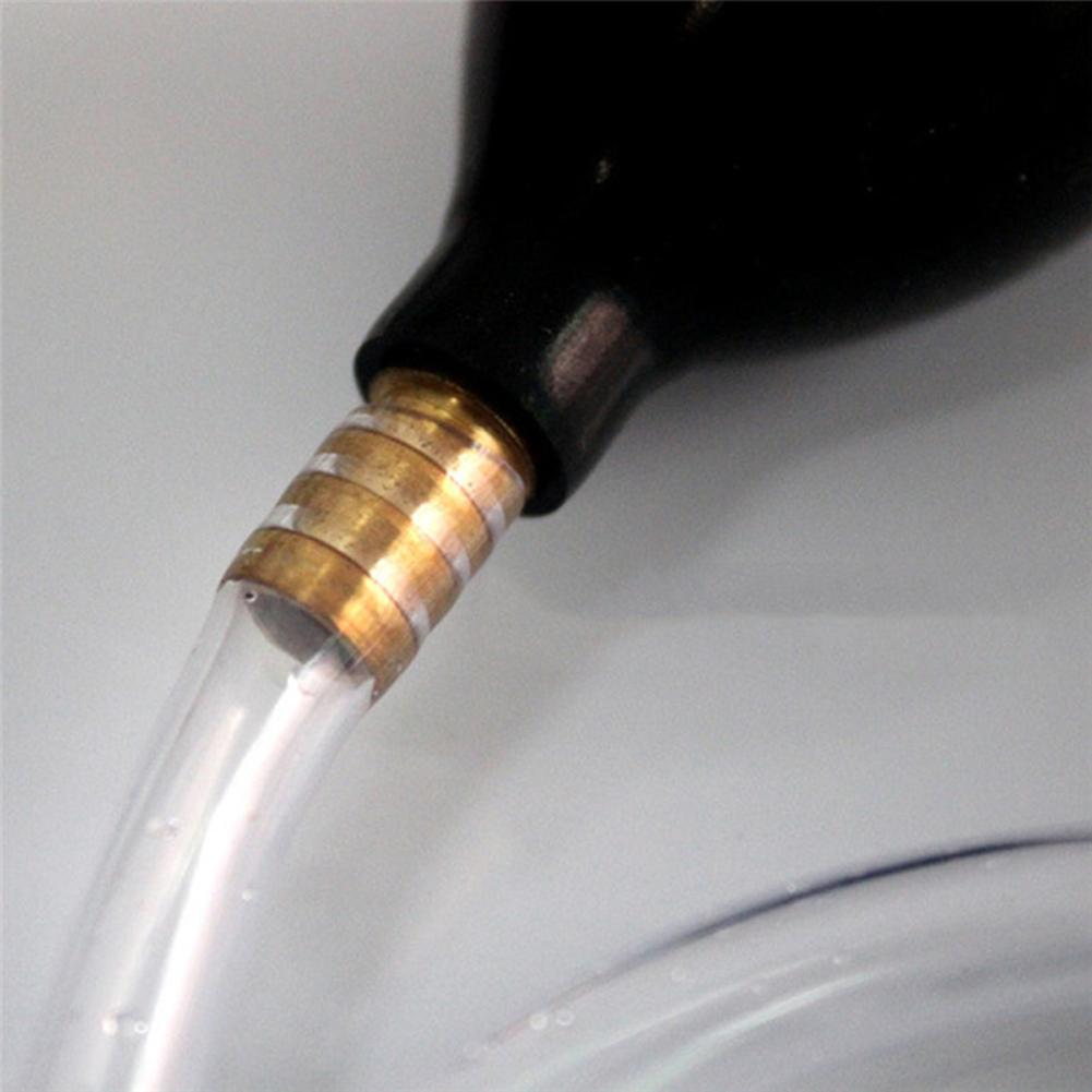 Handheld Fuel Transfer Pump Portable Fuel Transfer Suction Pumps Transparent Petrol Gas Extractor PVC Soft for Car Auto Outboard
