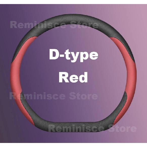 Leather Car Steering Wheel Cover for Ford Fiesta MK6 MK7 ST 2002-2024 Focus Auto Steering Wheel Cover Ford Fiesta Accessories