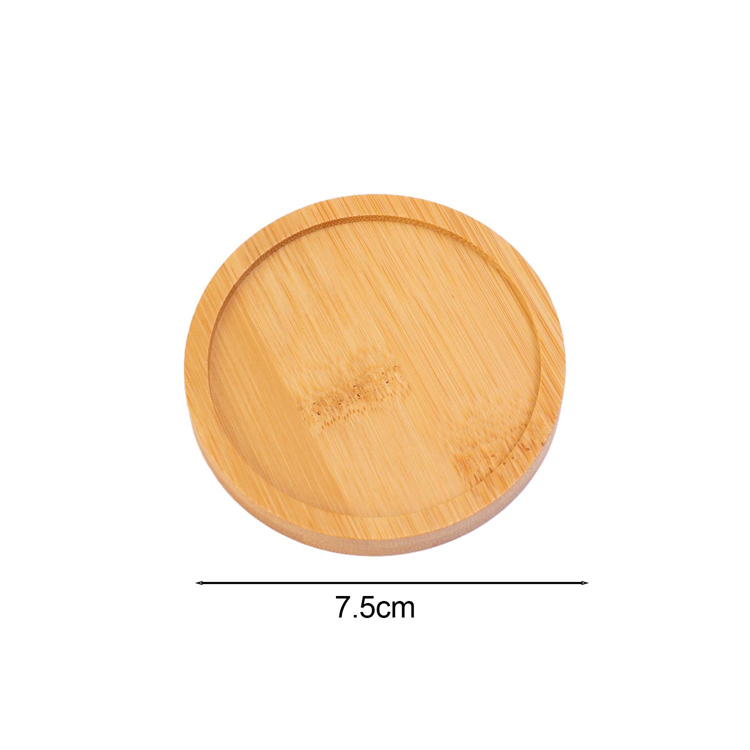 1/4 шт. многоцелевой бамбуковый поднос деревянный водонепроницаемый прямоугольный круглый креативный подставка для чашки ароматерапия домашняя вечеринка декоративные тарелки
