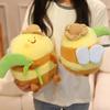 Cartoon Bee Hiding in Tree House Plush Toys Pendant Stuffed Foxtail Grass Bee Soft Tree Hole Plush Doll Pillow Birthday Gifts