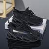 2025 new men's fly-woven mesh sneakers are breathable and non-smelly in summer, lightweight running shoes, and driving casual shoes.