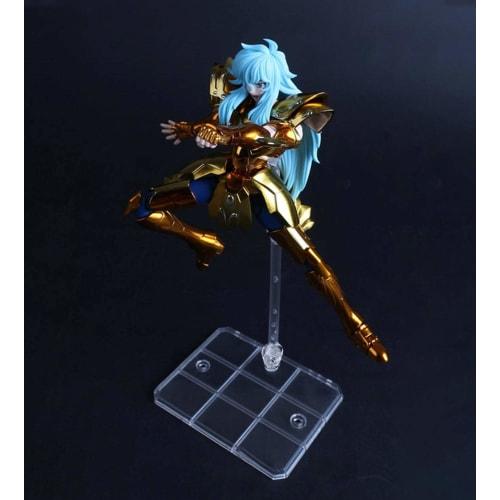 12-Piece Plastic Model Figure Stands, 1/144 Scale, 180-Degree Articulated Polycarbonate Display Stands, Clear, Perfect for Displaying Models, Figures,