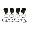 4PCS Intake Tube Boot Replacement for XJ650 XJ750 1981-1983 Replacement for 5G2-13586-02-00 5G2-13596-01-00