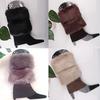 Women Fashion Winter Warm Boot Socks Crochet Short Socks Stretchy Leg Warmers