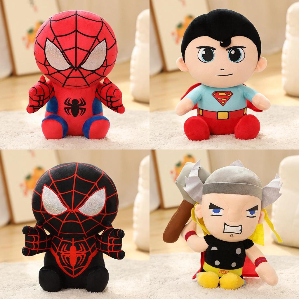 Marvel Avengers Plush Toy Spider-man Superman Thor Q Edition