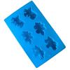 Dinosaur Chocolate Mold 6-Cavity Non Stick Silicone Ice Cube Tray Flexible Jelly Ice Cube Molds High Low Temperature Cheesecake Pudding Molds