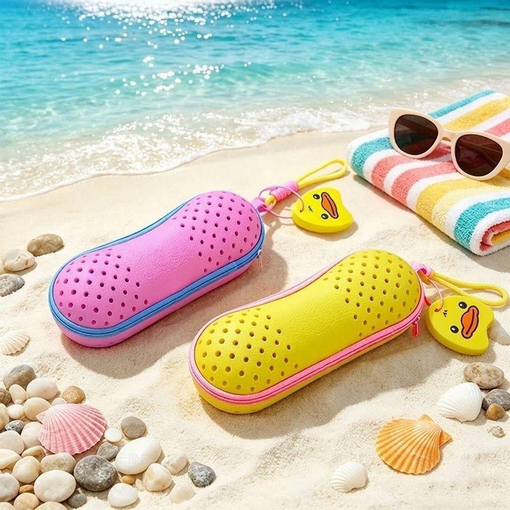 Ventilated Hole Swim Glasses Box EVA Hard Shell EVA Carry Case Swimming Training