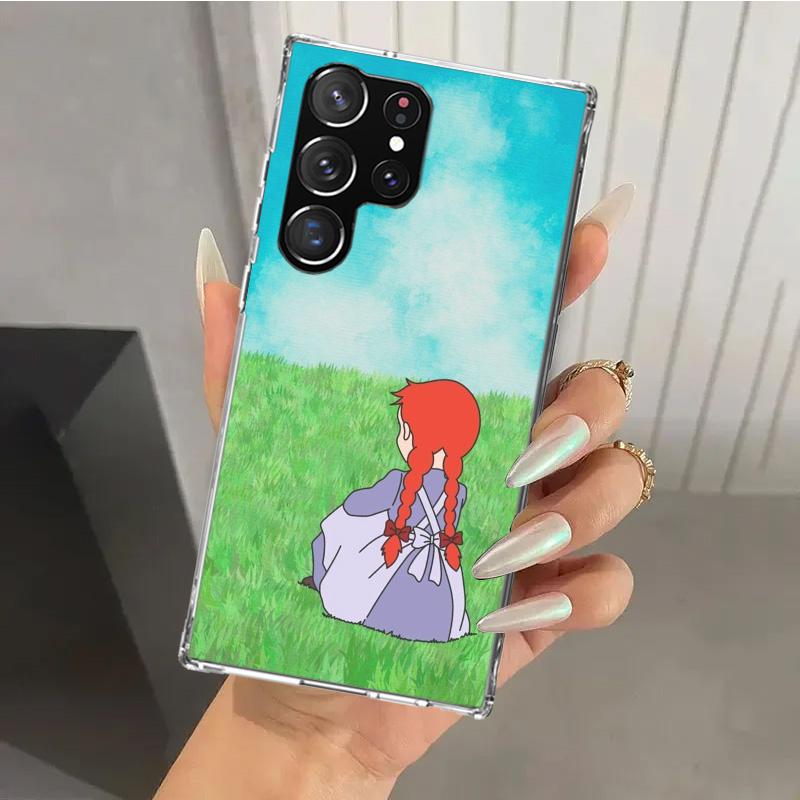 A-Anne Of Green Gables Shirley Phone Case for Samsung Galaxy S26 S24 S23 Ultra S25 Edge S22 S21 Plus S20 FE + Soft Print Shell F