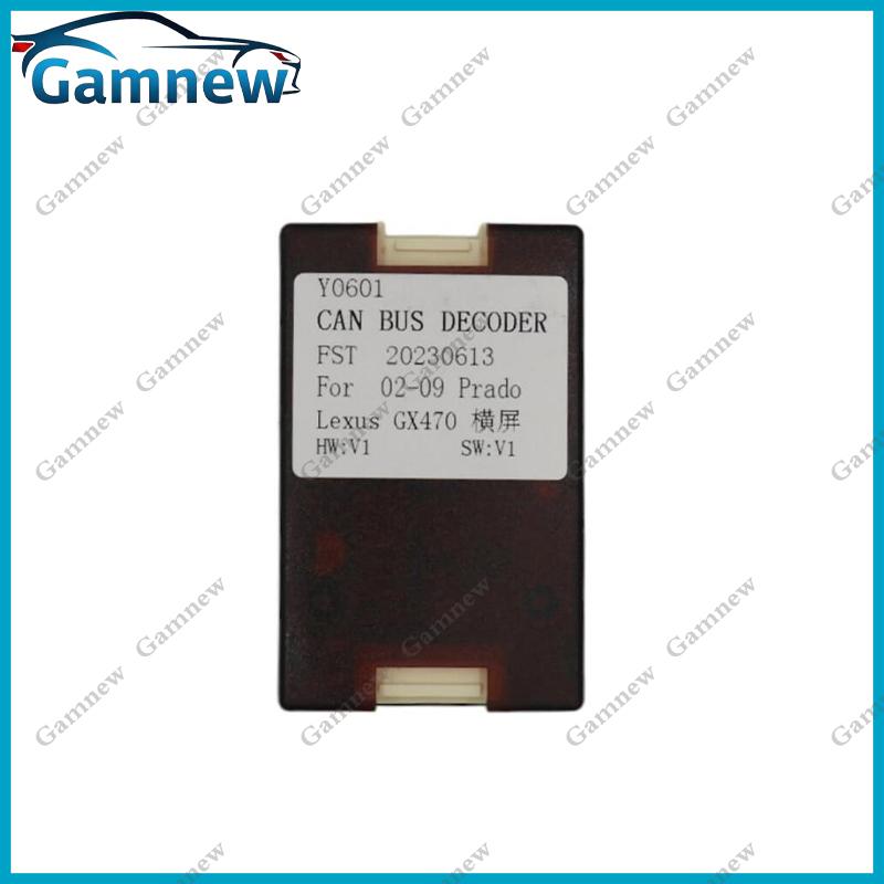 Car 16pin Wiring Harness Adapter Canbus Box Decoder Android Radio Power Cable For Toyota Prado Lexus GX470 2002-2009 High End