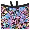 Slazenger Girls Animal Print One Piece Swimsuit
