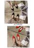 Solid Color Pointed Toe Women's Slip-On Flats - Breathable, Low Heel, Casual Knit Design