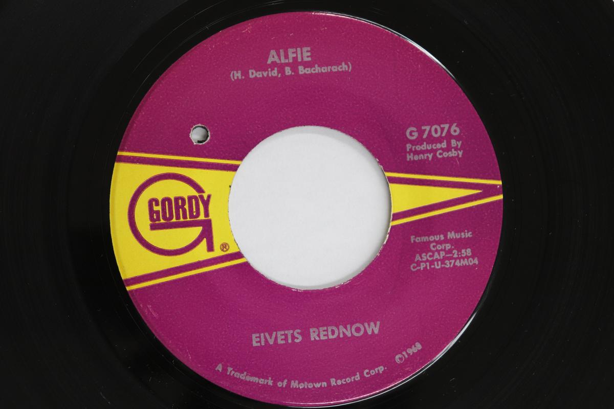 

7inch Record EIVETS REDNOW Alfie More Than A Dream G7076 Gordy 1967 US SoulFunk Used