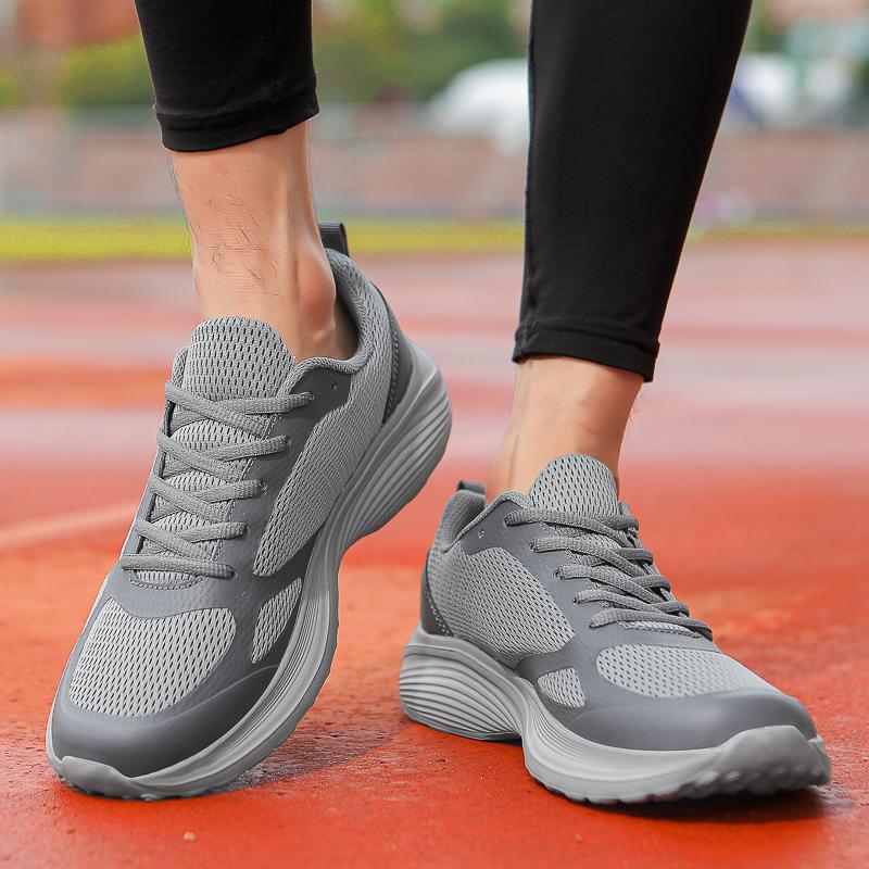 TUINANLE Men's Non-Slip, Wear-Resistant Outdoor Hiking and Running Shoes Breathable Mesh Sneakers