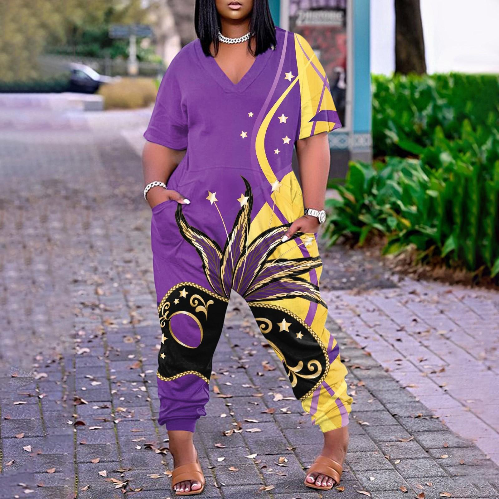 Женский комбинезон с короткими рукавами — фото 7