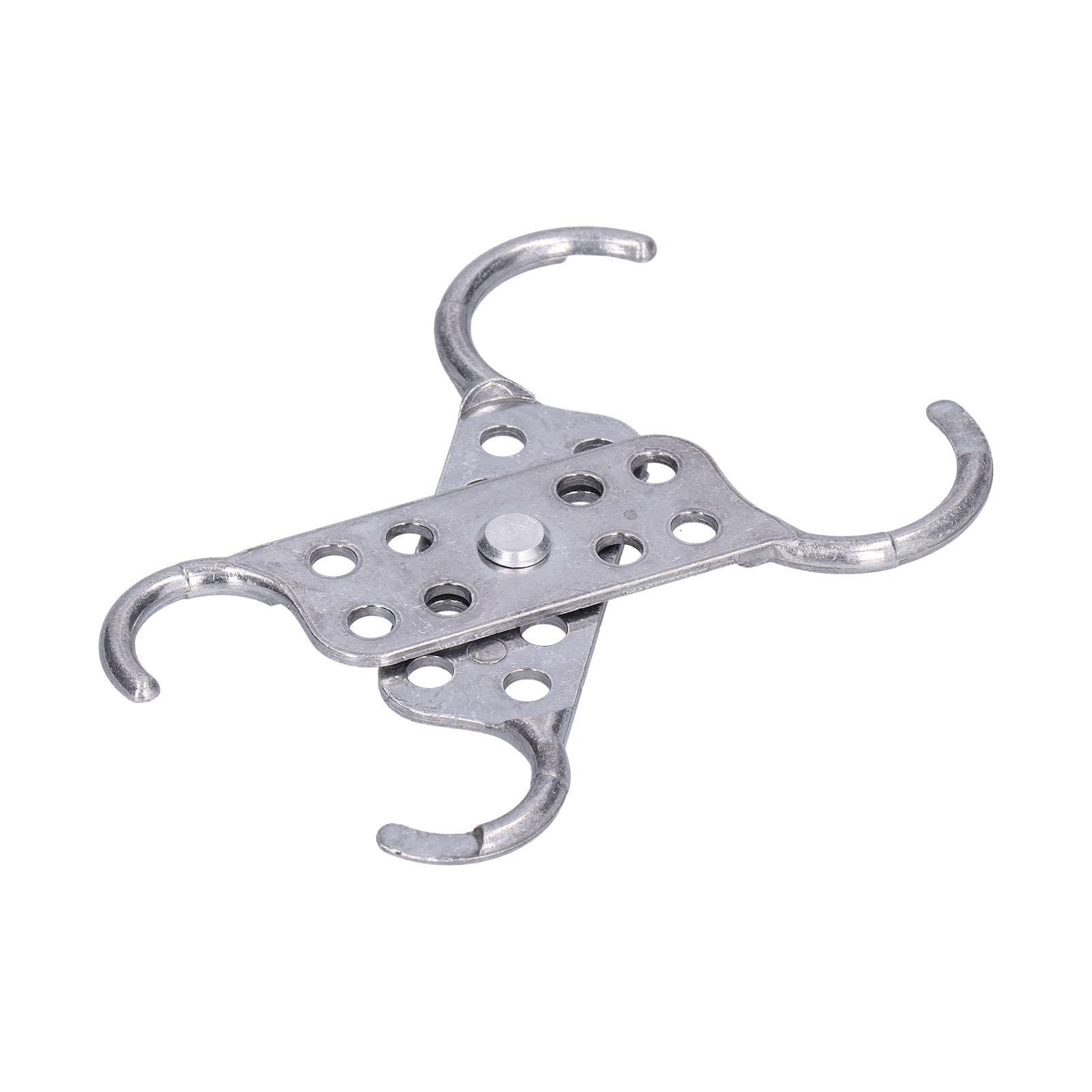 

Замок-защелка с огнестойкой цветочной защитой, двухголовый алюминиевый замок-пряжка для промышленного применения