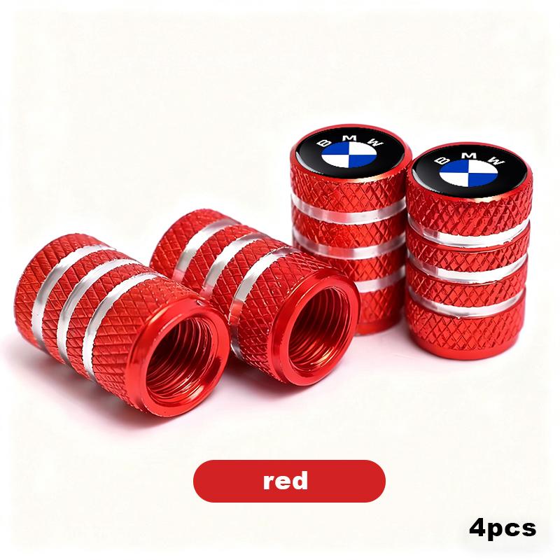 Car Wheel Tire Valve Caps Tyre Stem Covers Airdust Waterproof For Bmw X3 X5 X6 X1 X4 F20 F30 G20 F31 F34 F10 G30 F11 F25 I3 M3