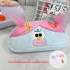 Kawaii Plush Pen Pouch Large Capacity Pencil Case Funny Stationery Storage Bags Cosmetic Pouch Packing Supplies Student Gifts