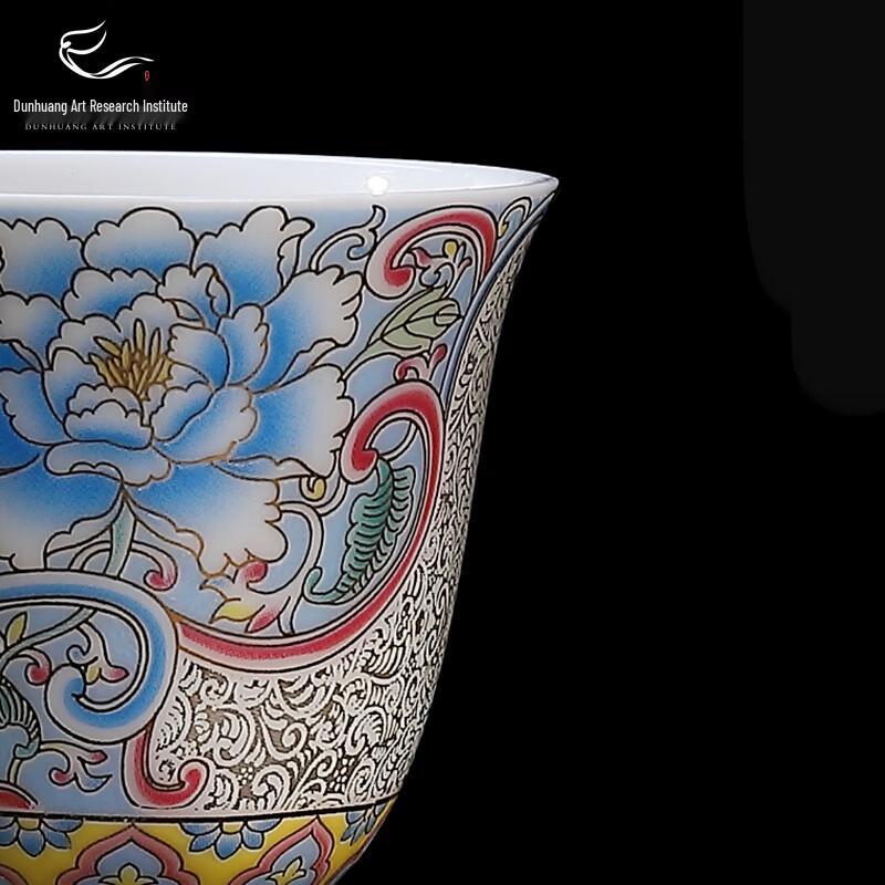 Dunhuang Art Cloisonné Enamel Tea Set