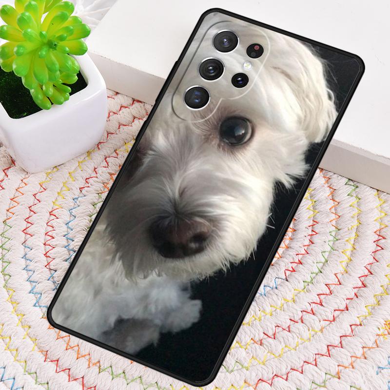 

West Highland White Terrier TPU Phone Case For Samsung Galaxy note 10 pro S26 S25 S24 S23 S22 Ultra Plus S21 FE S20 Cover Galaxy S23 Ultra