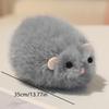 Cartoon Golden Hamster Plush Toys Super Soft Squeeze Toy Round Cozy Animal Doll Home Decoration