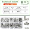 M2 M3 M4 M5 M6 304 Stainless Steel Screw Bolt Nut Washer Kit Countersunk Machine Screws Gasket Hex Allen Nuts Set  Assortment