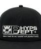 PHYSICAL DEPARTMENT Flower Debt Trucker Cap_Black