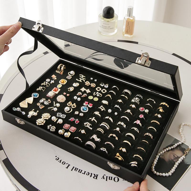 Jewelry Storage Box Earrings Earrings Necklace Jewelry Box Earrings Ring Bracelet Exquisite Jewelry Box Display Box