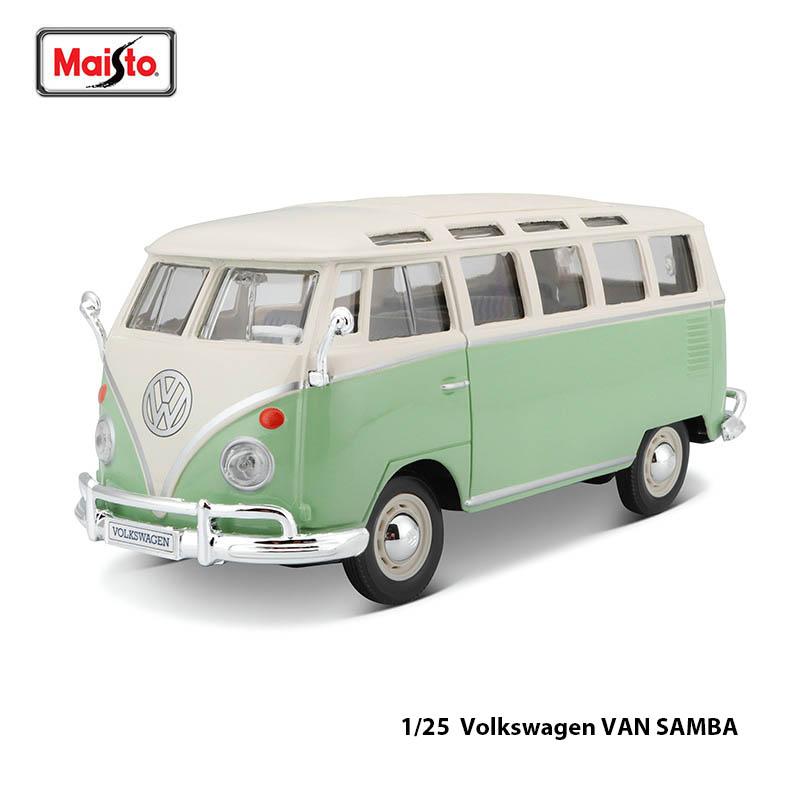 

Maisto 1:24 2023 Volkswagen ID.Buzz simulation alloy car model crafts decoration collection toy tool gift birthday present