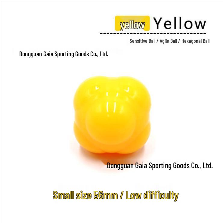 Hexagonal Reaction Ball for Basketball & Sports Agility Training