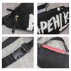 Women Waist Bag Letter Print Packs Travel Sling Chest Shoulder Bag Female Belt Hip Bag for Girl