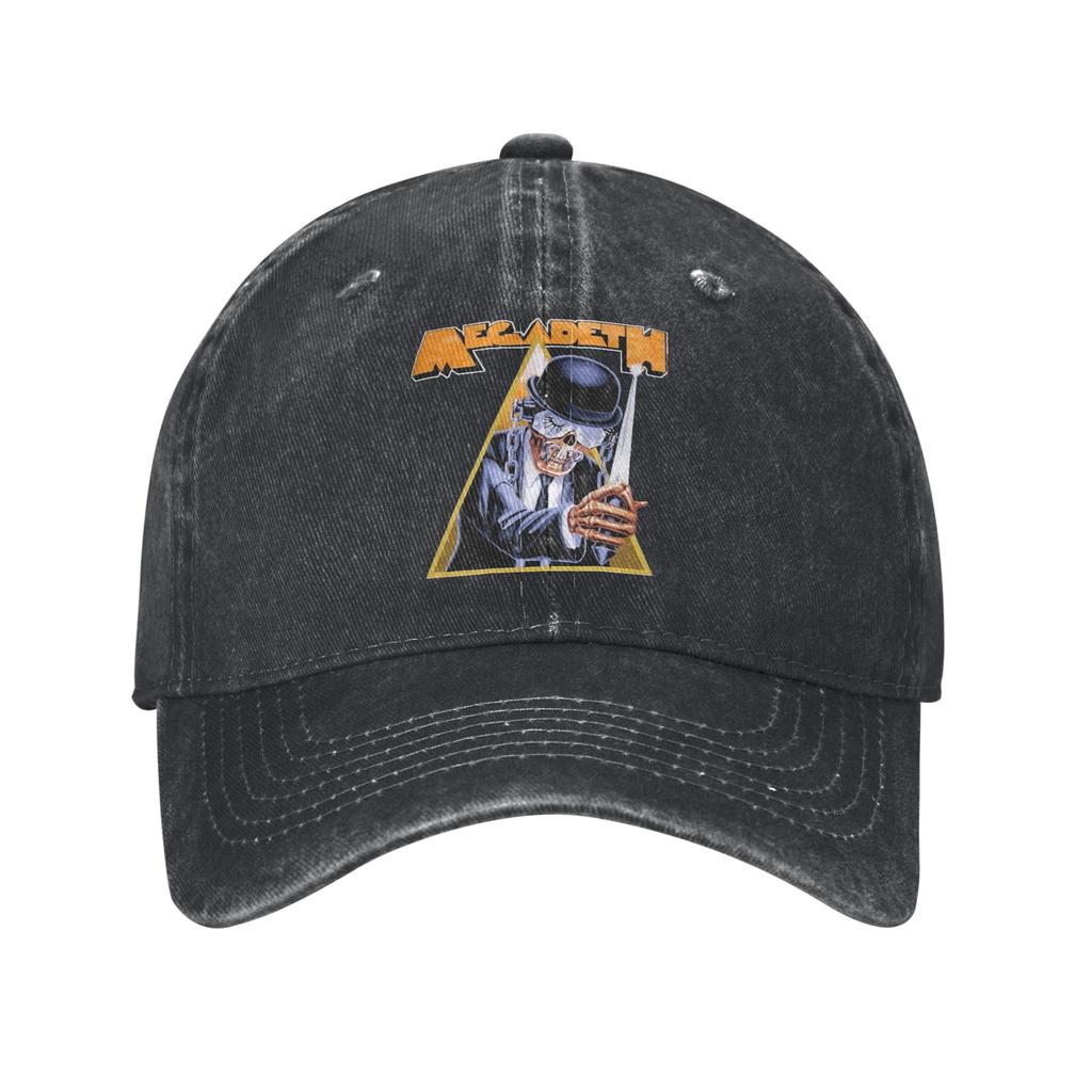 Megadeths New album tour 2026 Washed Baseball Cap Vintage Sun Hip Hop Hats Summer Women Unisex Outdoor Sport Snapback Cap