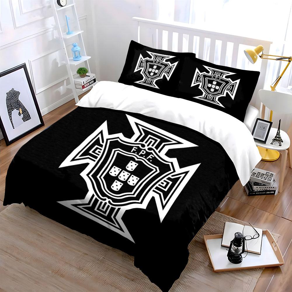 Cross emblem with shield. Bedding sets Duvet cover sets Duvet covers Pillowcases(1 * Duvet Cover 2 * Pillowcases, without duvet insert)