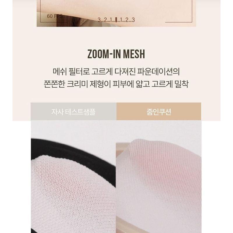 PONY EFFECT - Cushion Foundation Zoom-In Set con Rete - 3 Colori