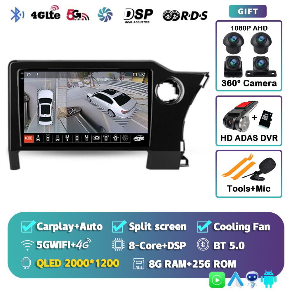 Android 14 Carplay Auto For Toyota Noah 4 R90 2022 2025 Car Radio Multimedia Video Player GPS Navigation Autoradio Stereo Audio