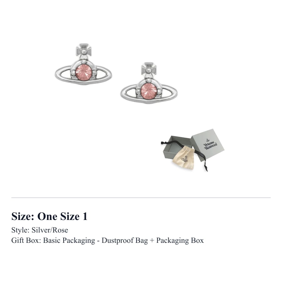 Vivienne Westwood Earrings Women's 62010037-02P783