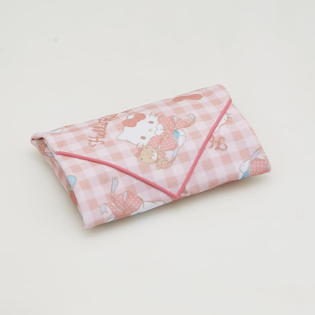 Skater Lunch Easy to Sanrio Hello Kitty Big KBST4368517 Self-Adhesive Cloth, Tie, Ribbon, Girls,