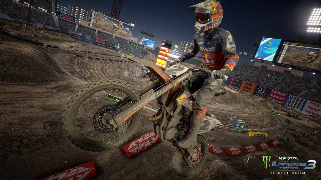 Monster Energy Supercross The Official Videogame 3 North PS4 (Import America) -