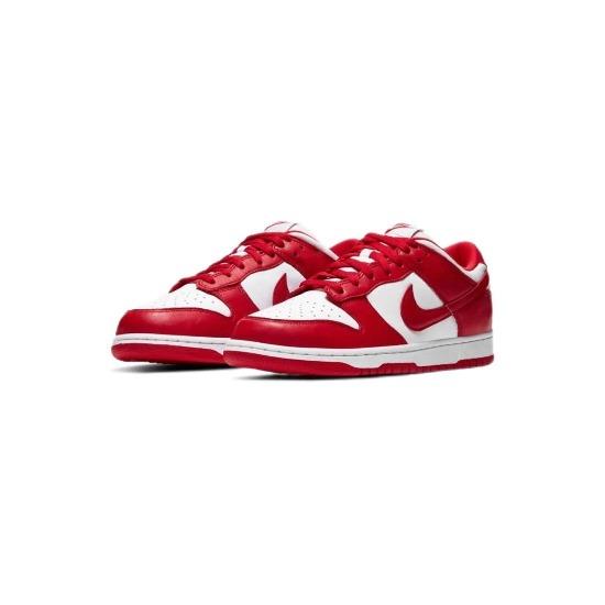 Nike Dunk Low SP White and University Red CU1727-100 Unisex