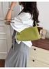 Elegant French Woven Pattern Baguette Women's Shoulder Bag 2026