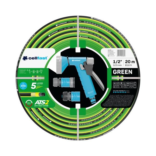 Green 1/2'' 20M Energo Sprinkler Set - C 15-108