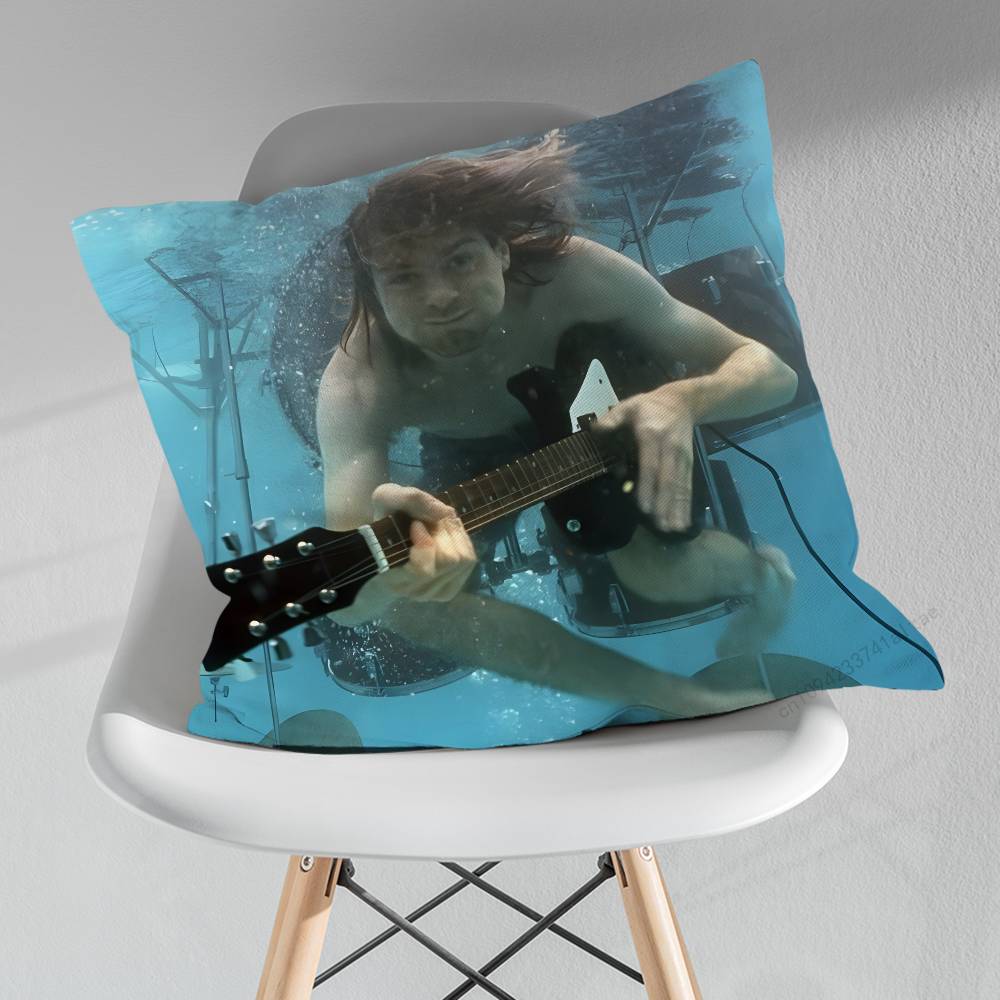 NNirvanaS Cool Pillow Over Living Room Sofa Cushion Cover Home Decoration Bedroom Room Bed Pillow Cover