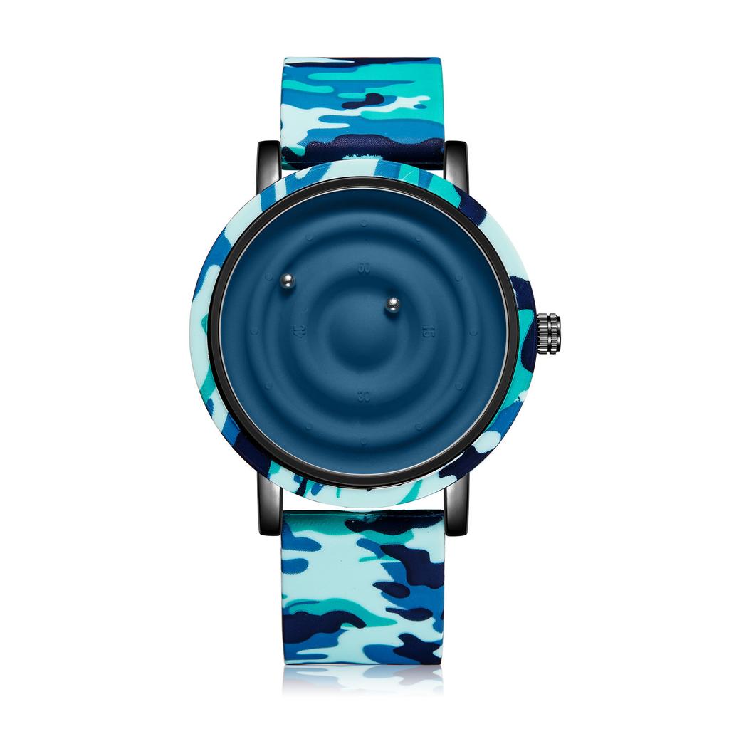 Orologio da Polso in Silicone alla Moda per Uomo e Donna Nuovo Concetto Personalità Tendenza Creativa Orologio con Sfera Galleggiante