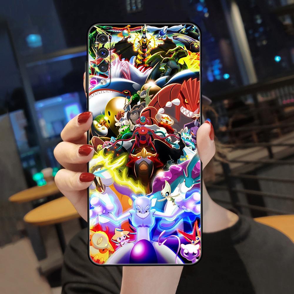 Funda For Samsung Galaxy Note 20 Ultra 10 Plus Lite A50 A70 A30 Soft Phone Case A20 A20e A40 A10 A10e 9 8 Cover Hot Pokemon Game