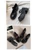 Women's Retro British-Style Mary Jane Loafers with Thick Soles and Height Boost - Japanese Spring/Summer Trend.