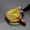 2026 New Ultra-Lightweight Foldable Anti-Blue Light Night Vision Glasses Unisex Portable Gaming Eye Protection Eyewear