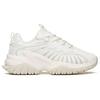 New Anta Shock Absorbers Slip Resistant Abrasion Resistant Low Top Chunky Sneakers Women's Gray White 122148885-4