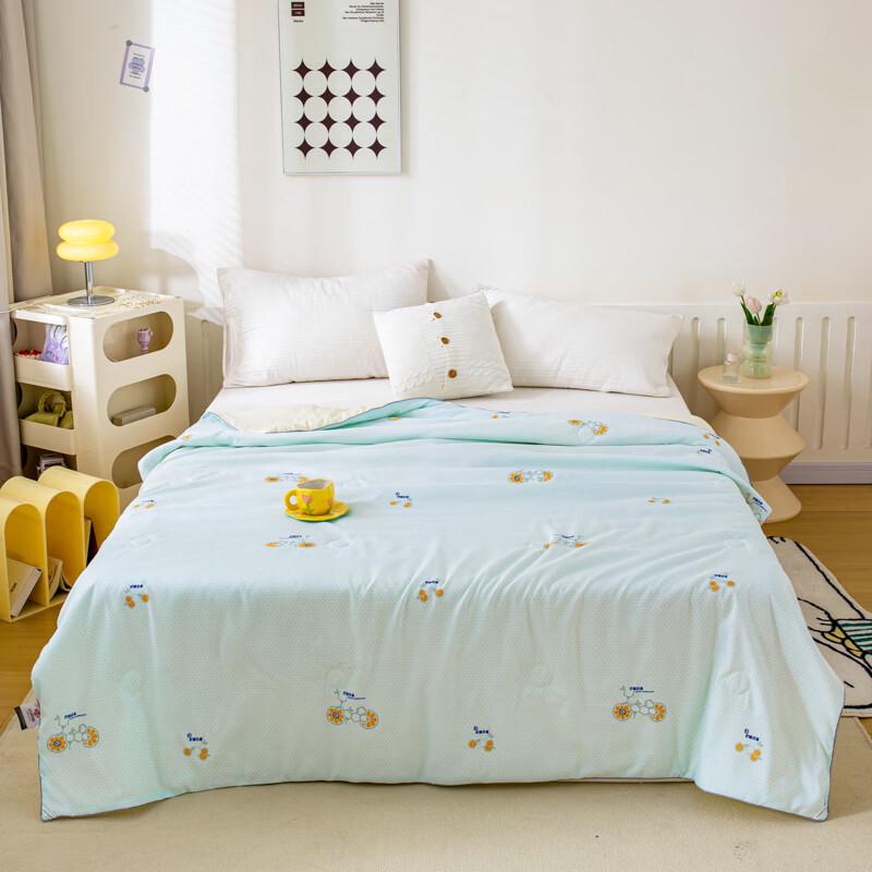 Grace Lemon Antibacterial Summer Quilt