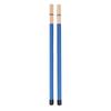 2Pcs Drum Brush Drumstick Stick Mallet Bamboo Percussion Tool Instrument Accessory Set Kit Blue