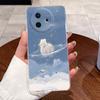 Jelly Casing For Vivo Y39 5G V2443 V2436 Clear Silicone Soft TPU Back Cover Cute Cat Rabbit Heart Phone Case