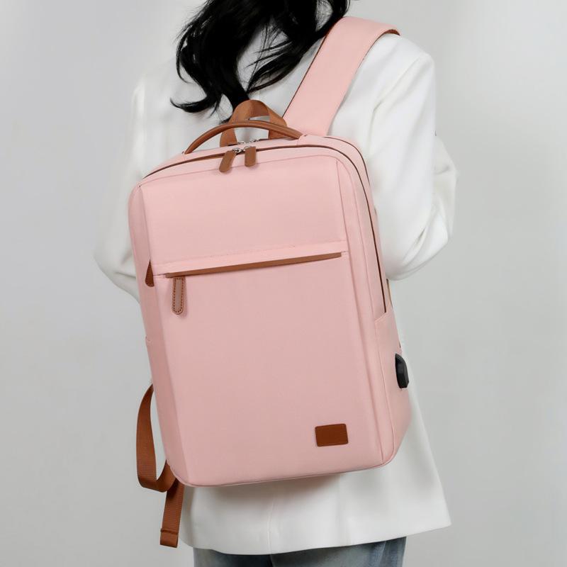 Women'S Backpack Multifunctional Business Laptop Backpack Oxford Cloth Large Capacity Travel Bag